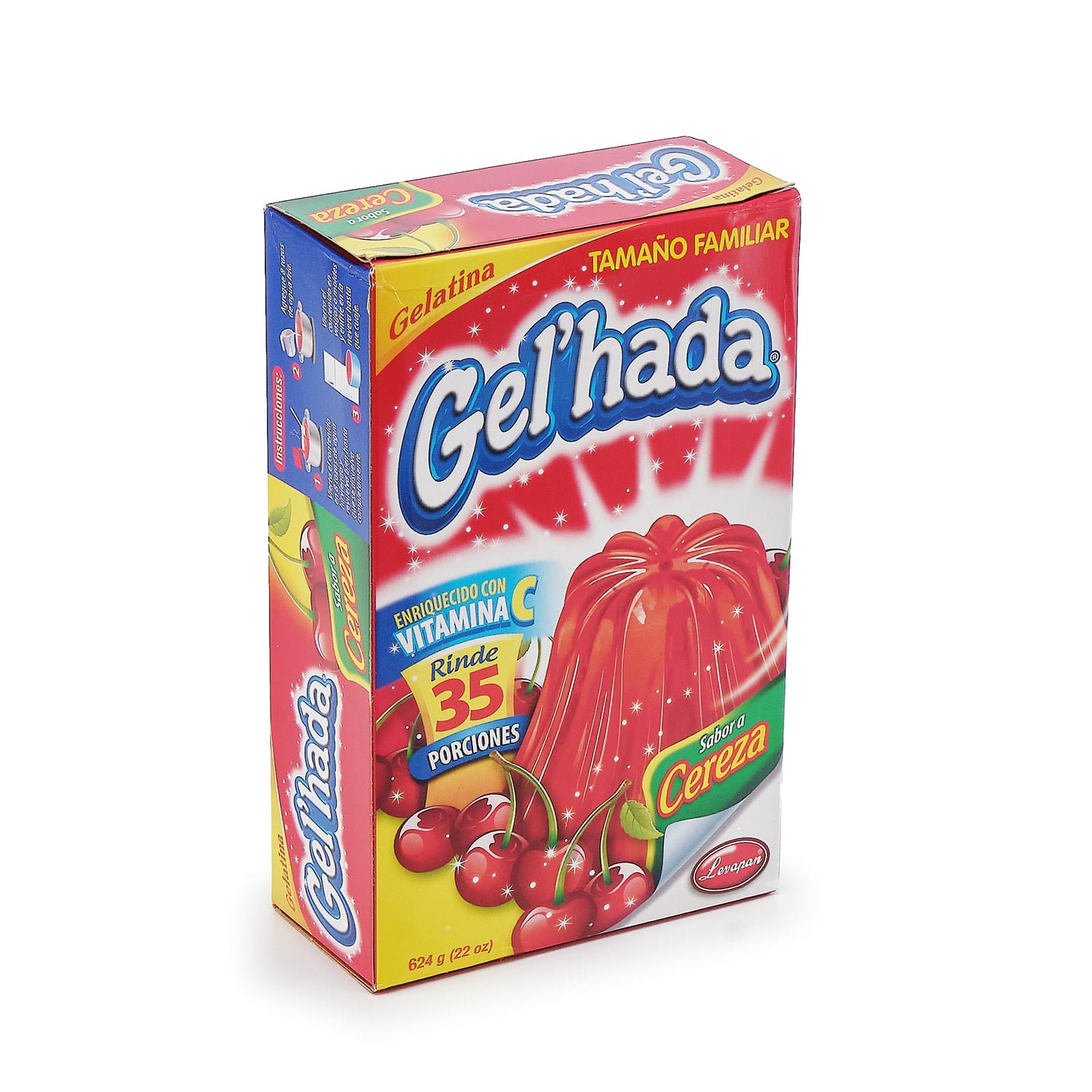 GELATINA GEL HADA SABOR CEREZA 624G – Iris Panama