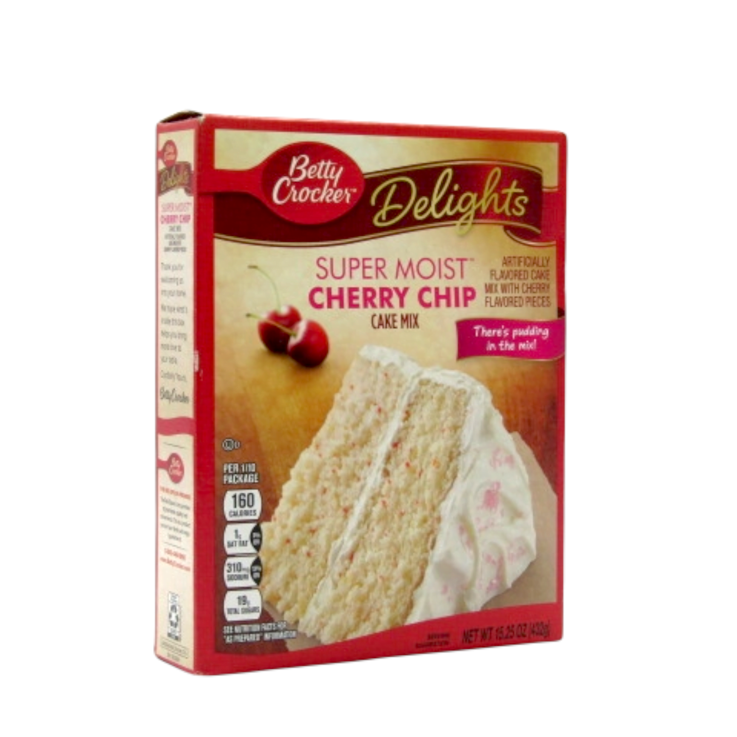 BETTY CROCKER CHERRY CHIP CAKE MIX 15.25OZ Iris Panama