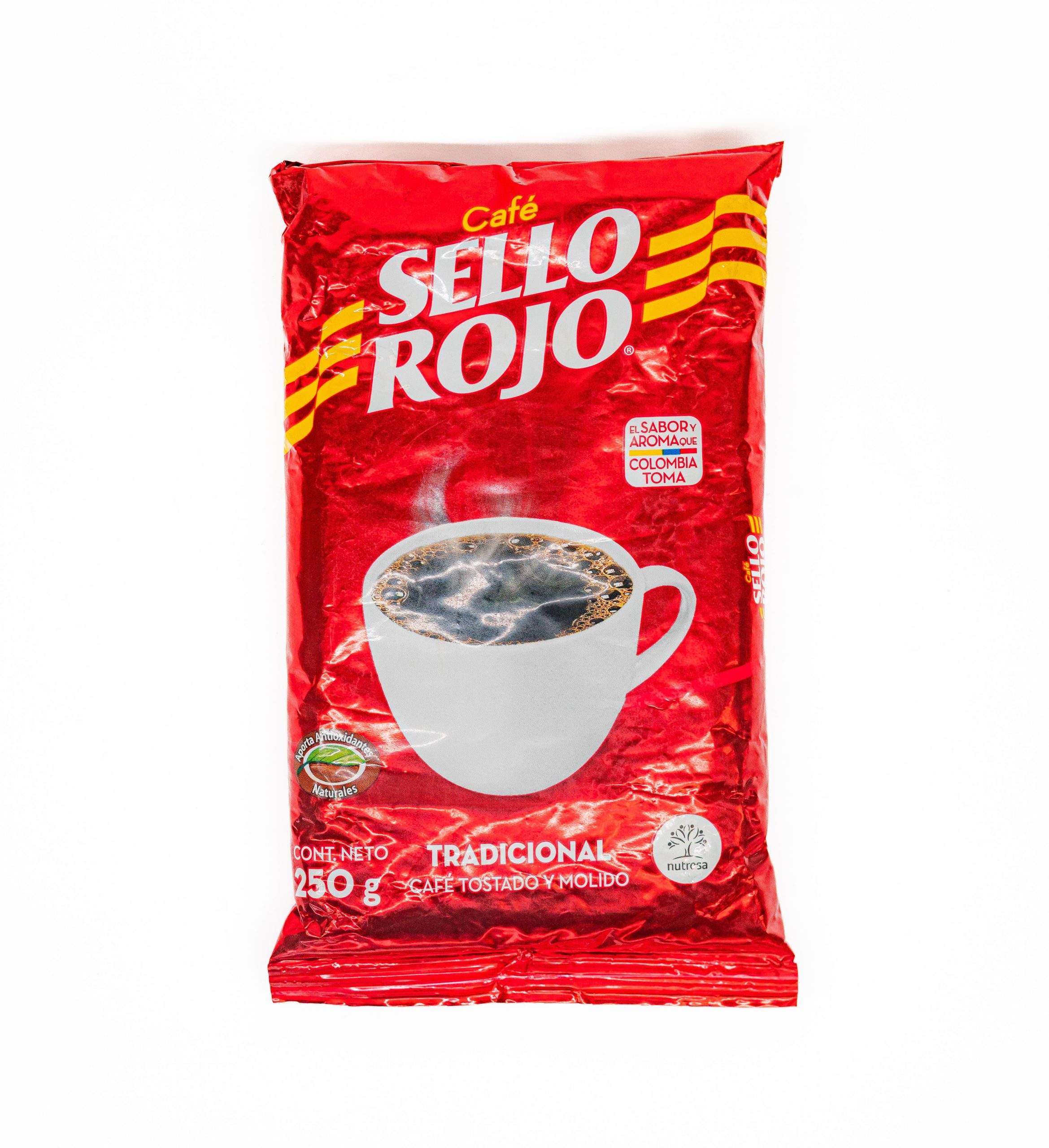 SELLO ROJO CAFE 250G – Iris Panama